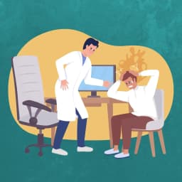 عيادة علاج الاحتراق الوظيفي وضغوط العمل